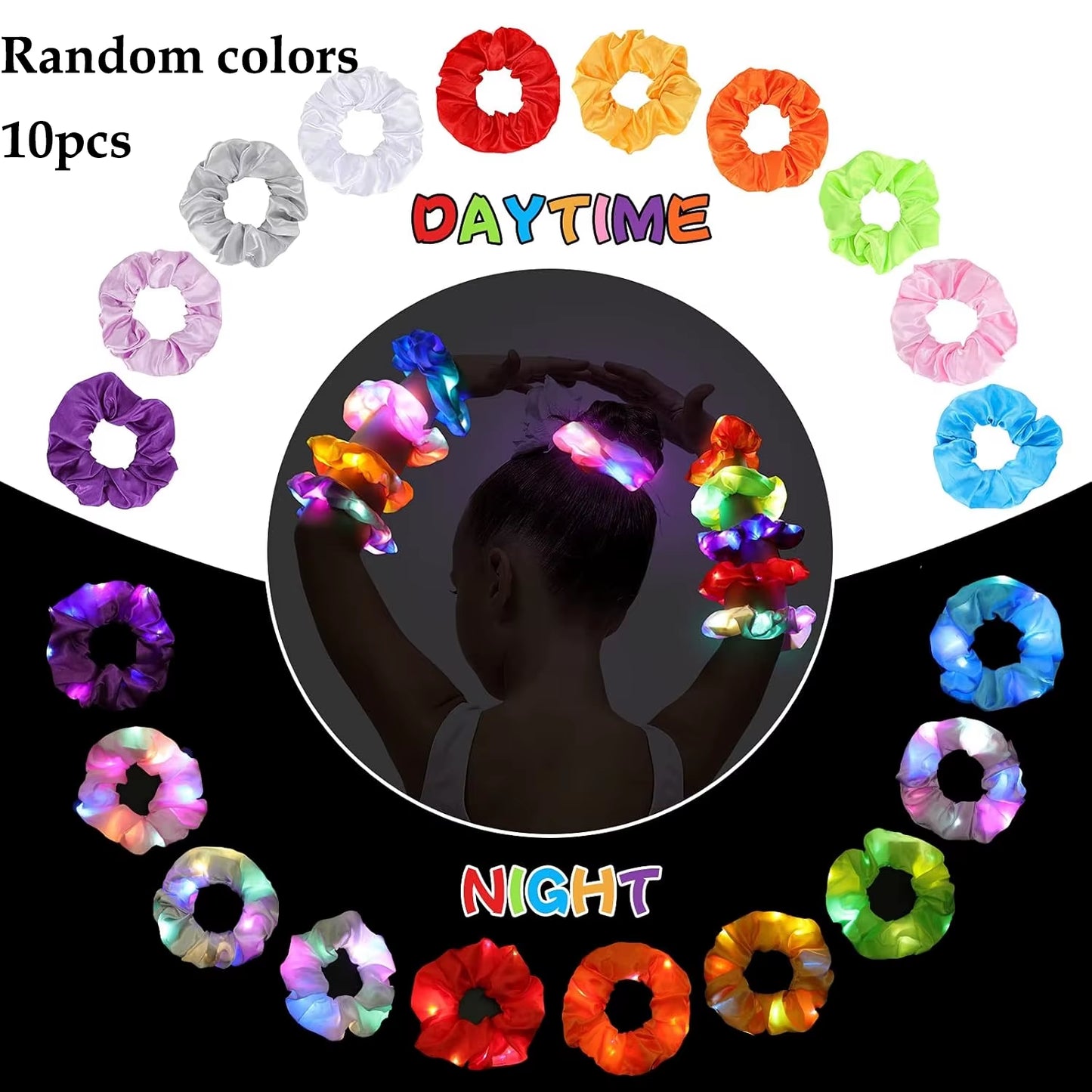 1/5Pair LED Earring Bar Club Glowing Earring Girl Women Ear Accessories Light up Bling Ear Stud Gogo Dance Fashion Jewelry