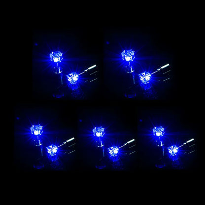 1/5Pair LED Earring Bar Club Glowing Earring Girl Women Ear Accessories Light up Bling Ear Stud Gogo Dance Fashion Jewelry